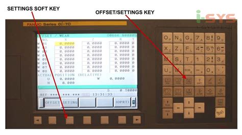 fanuc cnc setting zero position